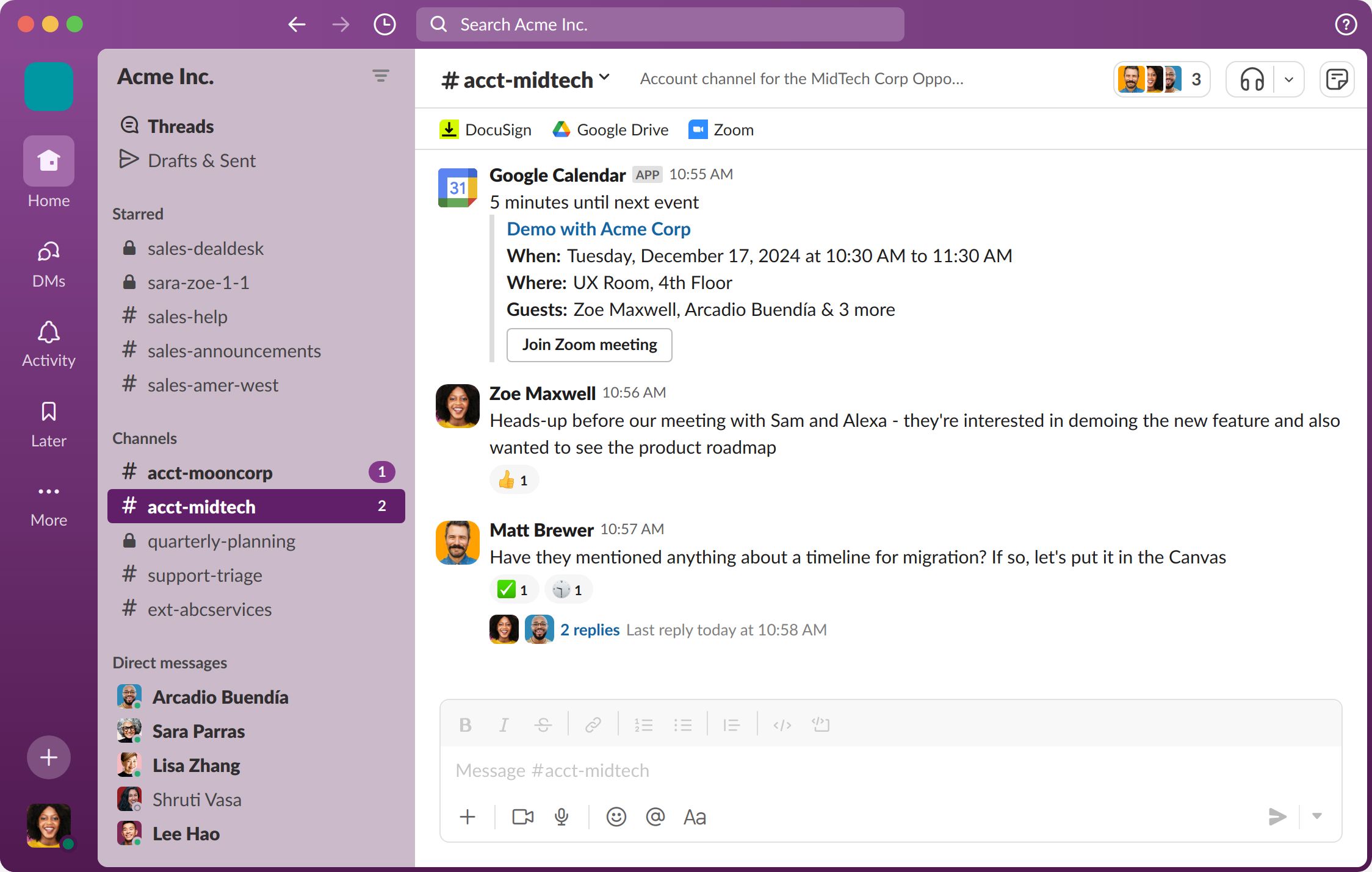 Product screenshot