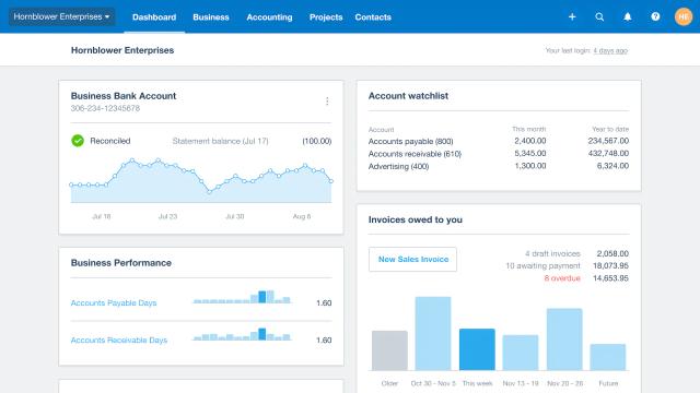 Xero screenshot