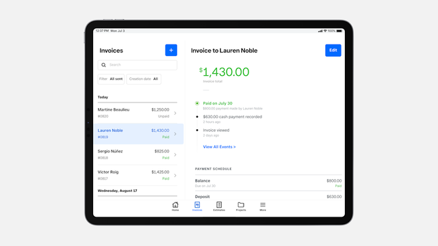 Square screenshot