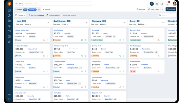 Freshworks screenshot