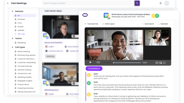 MeetGeek screenshot