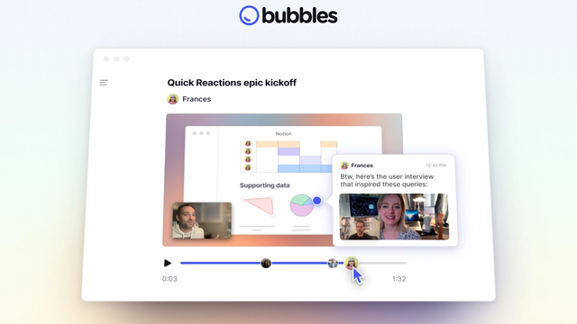 Bubbles screenshot