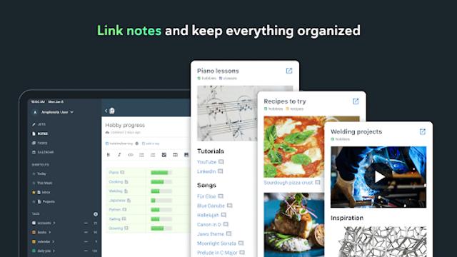 Amplenote screenshot