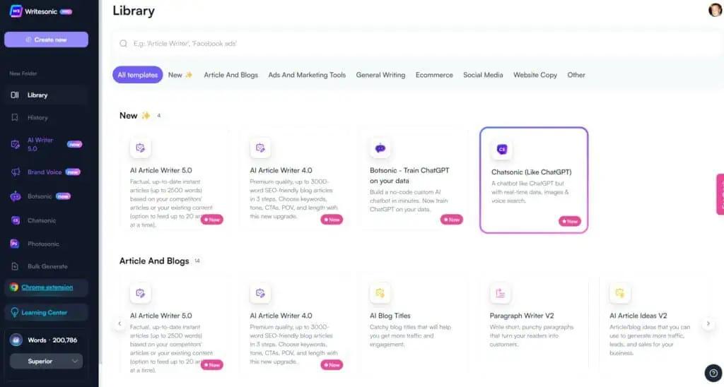 Product screenshot