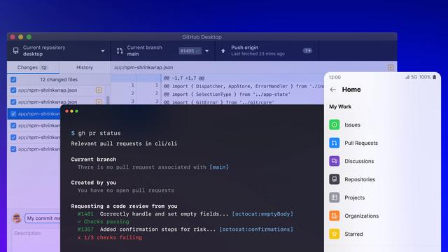 GitHub screenshot