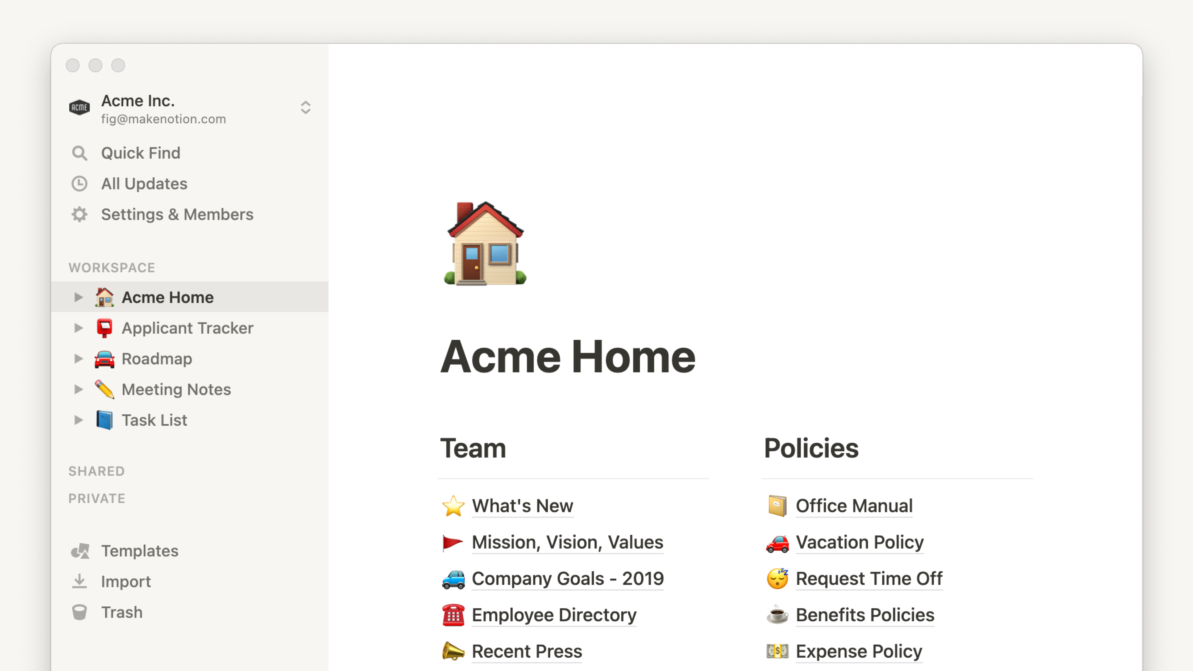 Product screenshot