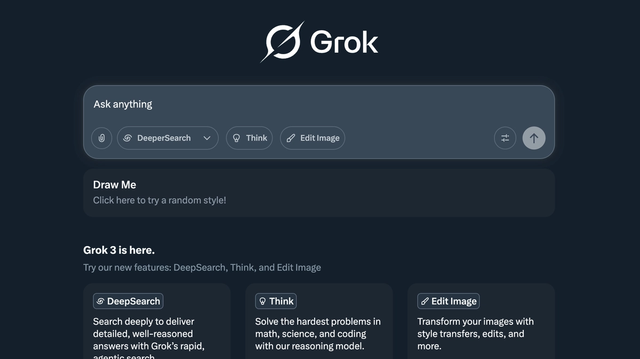 Grok screenshot