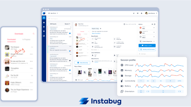 Instabug screenshot