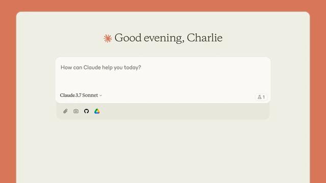 Claude screenshot