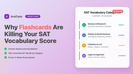 Digital SAT Vocabulary Strategy: Master 100+ Words Through Context (Not Flashcards)