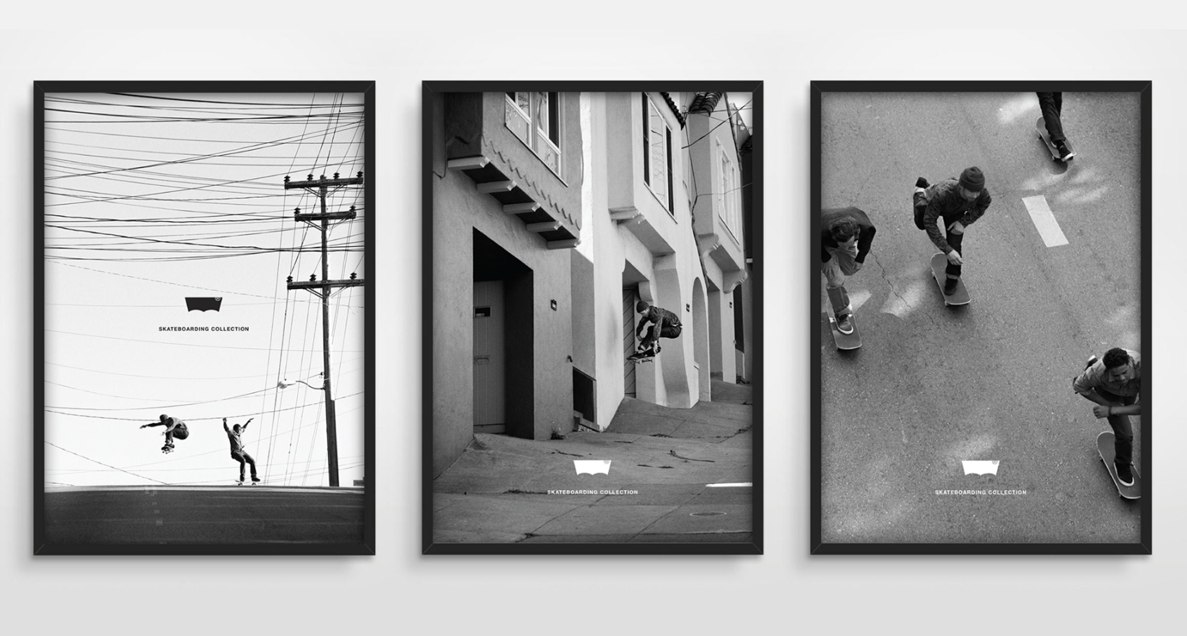 Levis Skateboarding Collection posterset