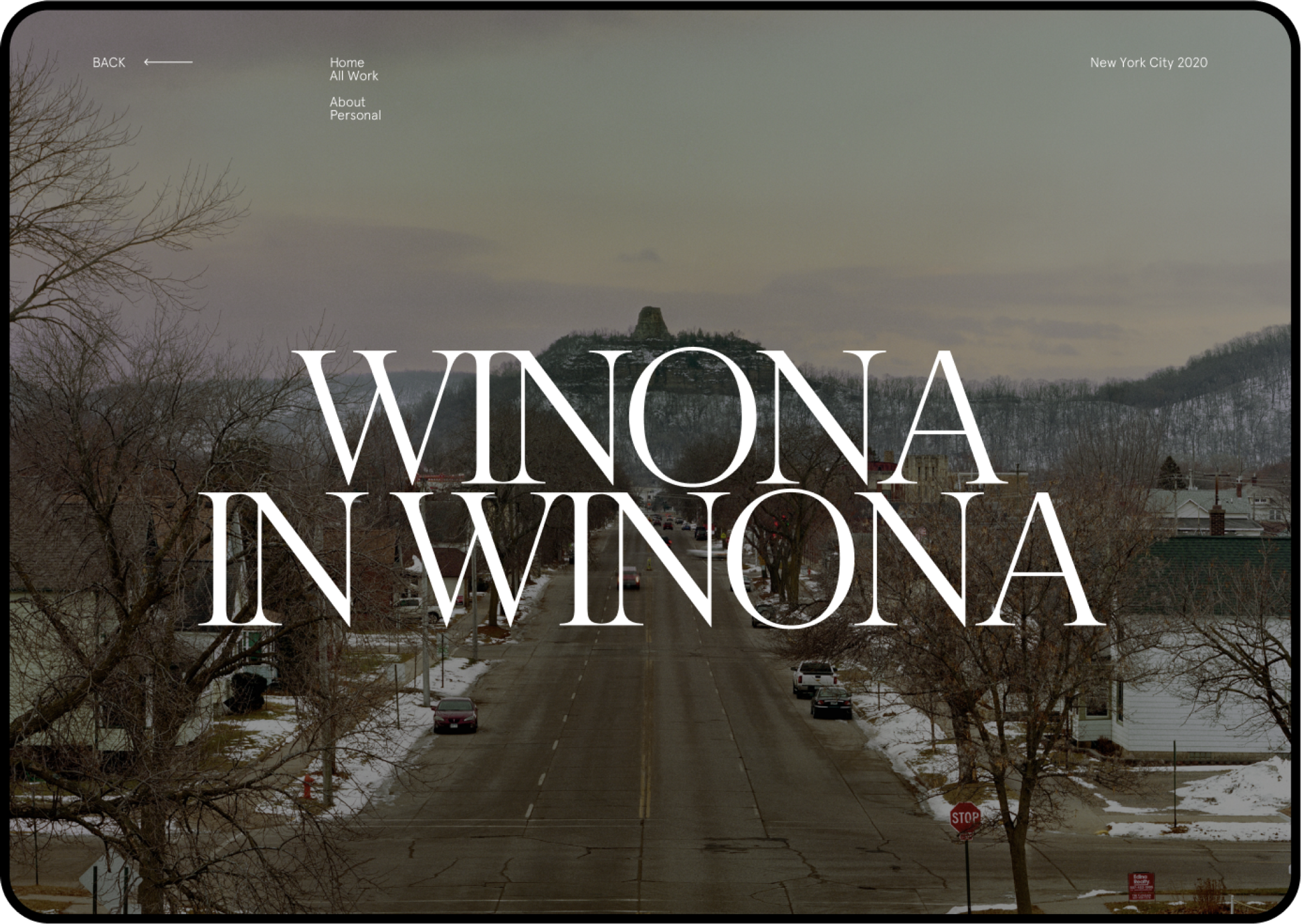 Winona Ryder screen on Craig Reynolds Website