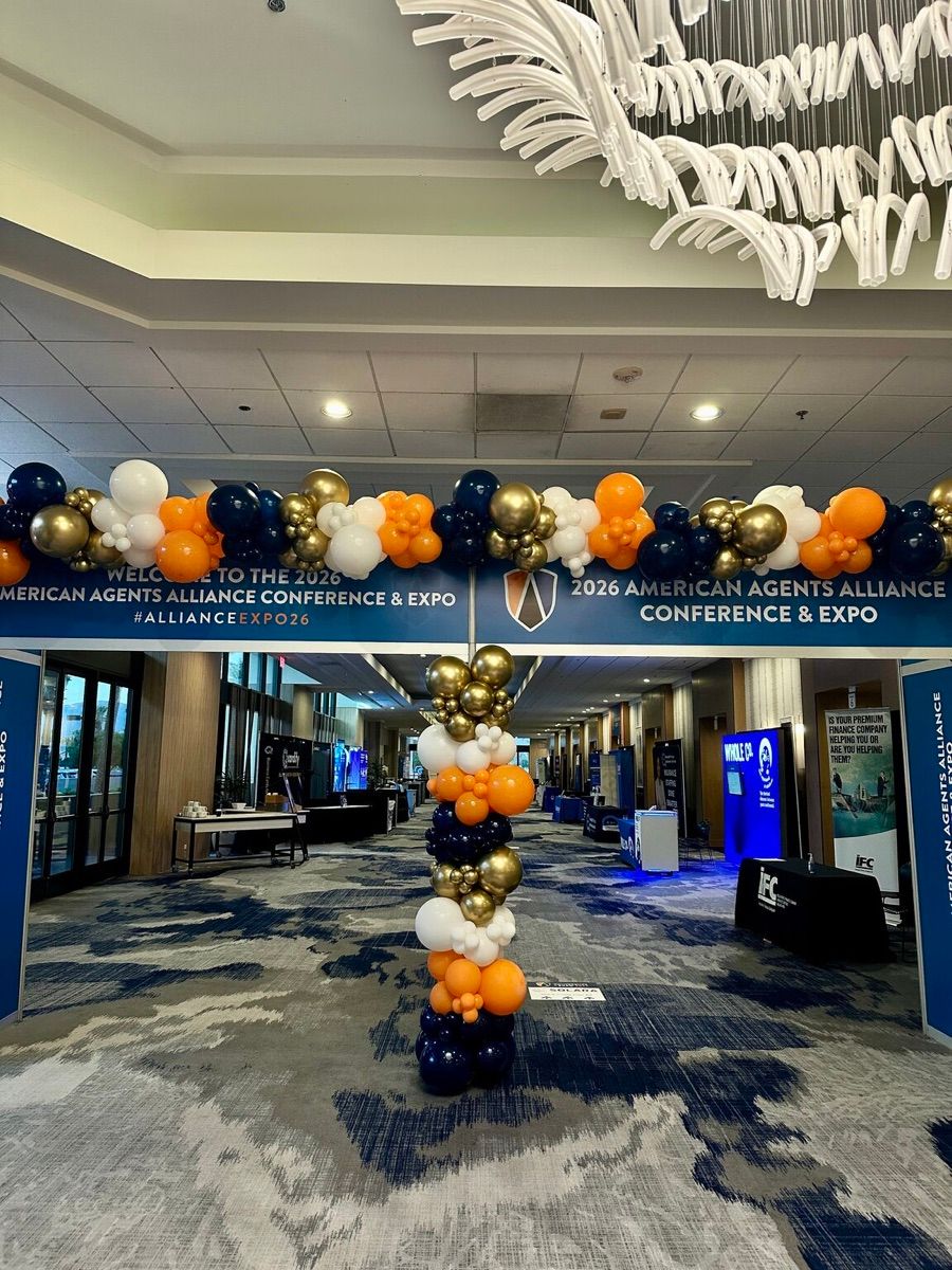 Entrance of the 2026 American Agents Alliance Conference and Expo in Palm Desert