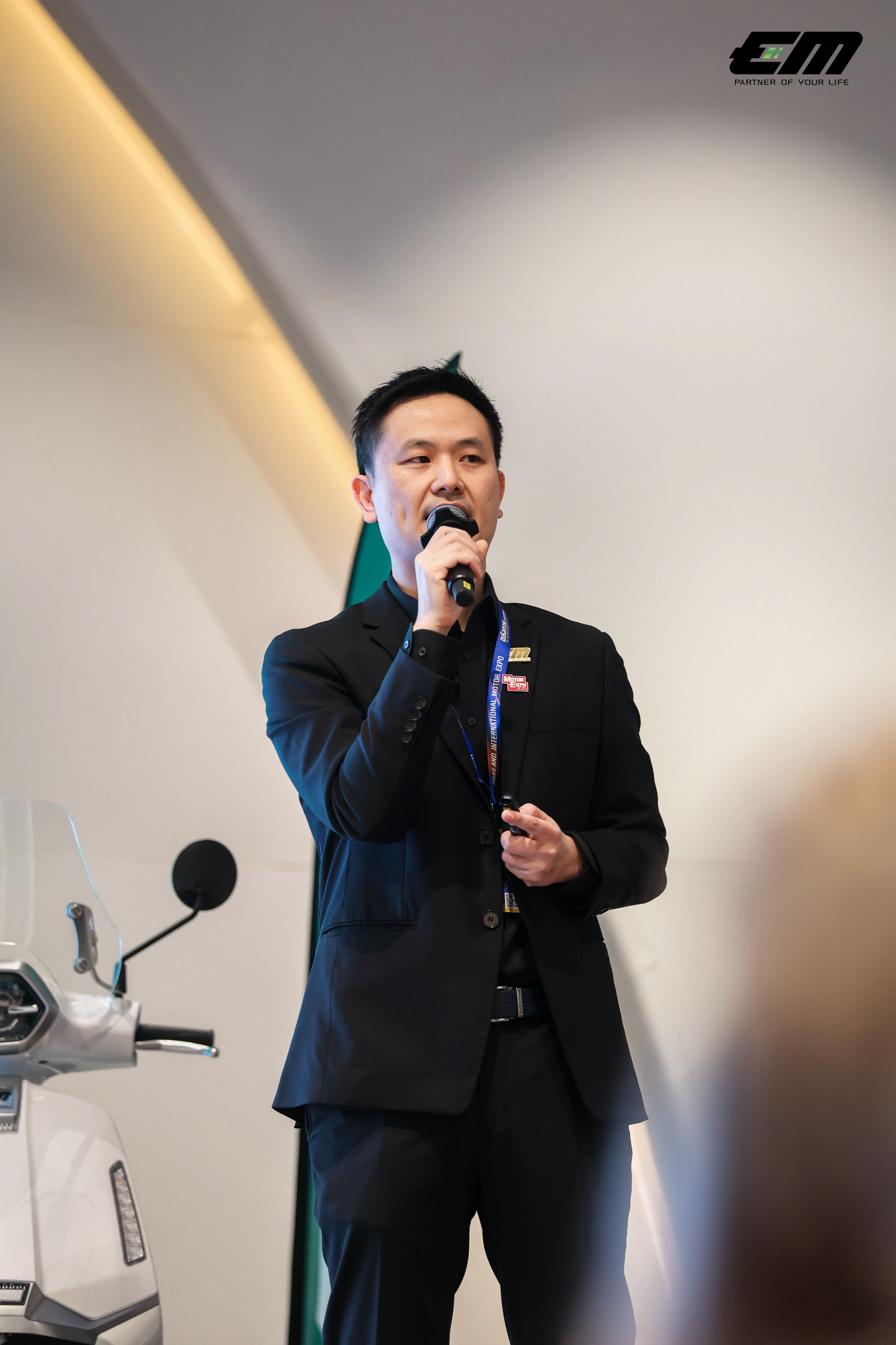 ภาพคุณซันกล่าวในงาน