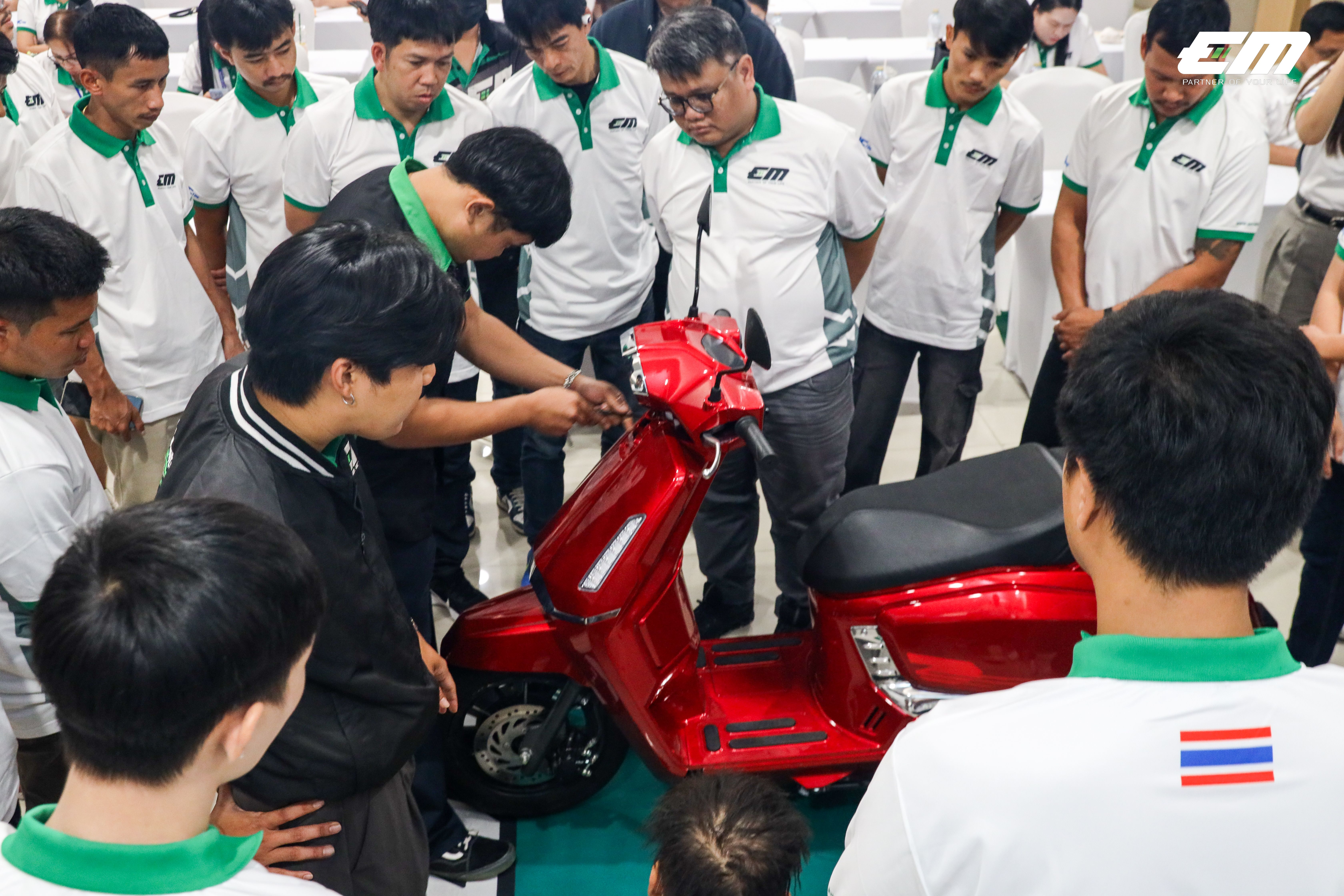 EM Motor จัดอบรมเพิ่มทักษะช่าง เตรียมความพร้อมก่อนเปิดสายการผลิตรุ่น “Milano”