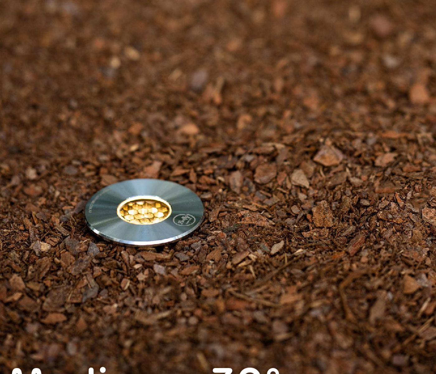 Inground Luminaire, 2W, Medium beam 30°, 2700K