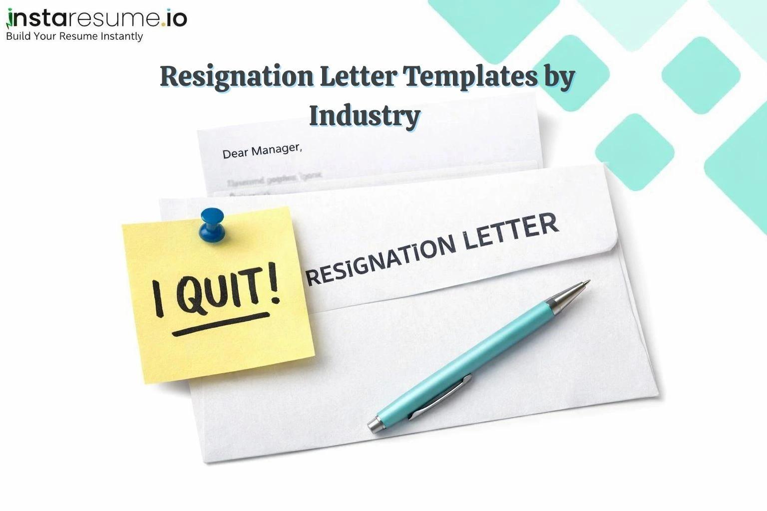 Resignation Letter Templates for Every Industry: 10+ Professional Examples