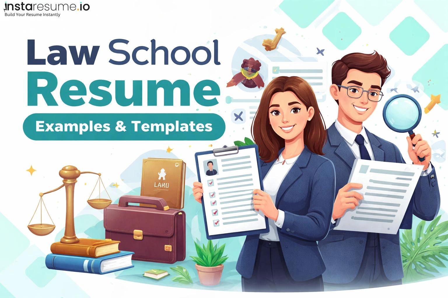 Law School Resume: Examples, Templates & Guide (2026)