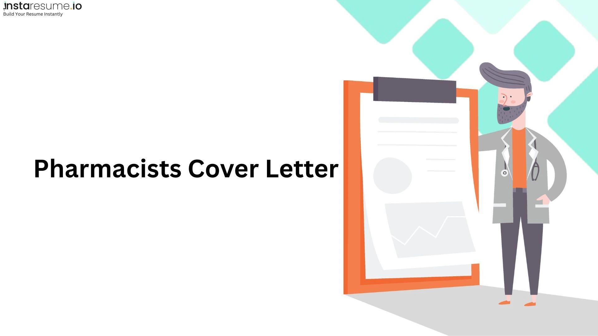 Pharmacists cover letter