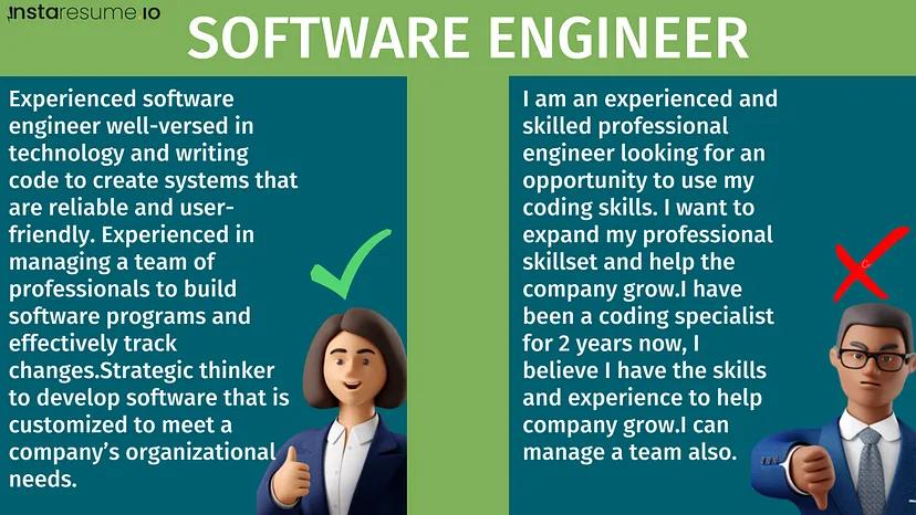 Software Engineer Professional Summary