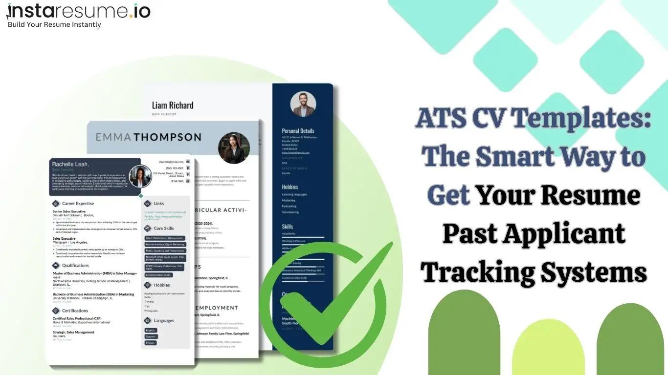 ATS CV Templates: The Smart Way to Get Your Resume Past Applicant Tracking Systems
