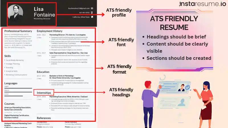 ATS Friendly resume format
