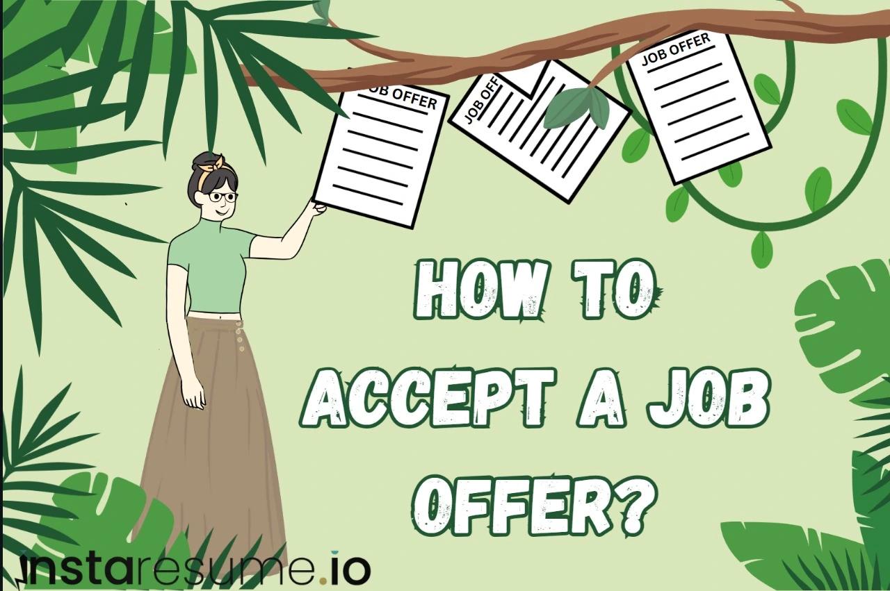 How to Accept a Job Offer in 2024 [Free Email Template]