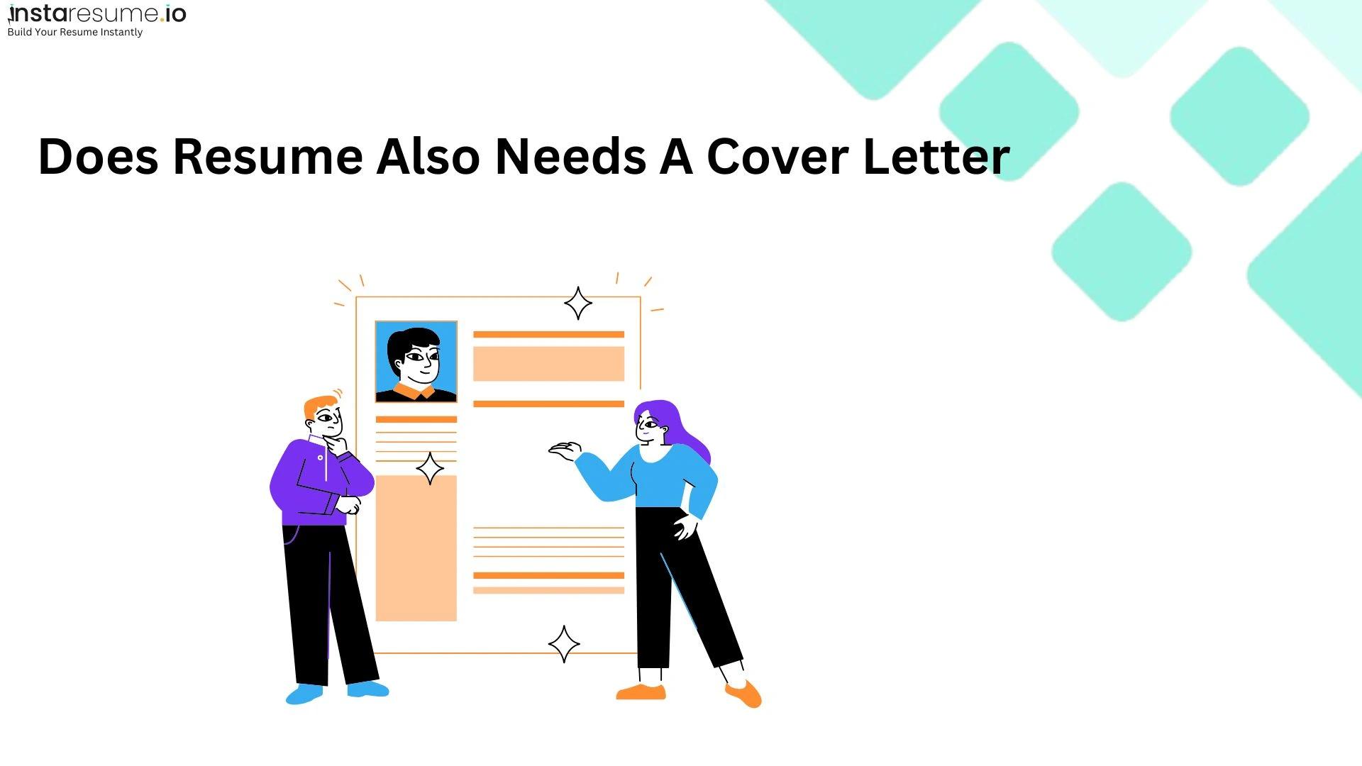Does my resume need a cover letter