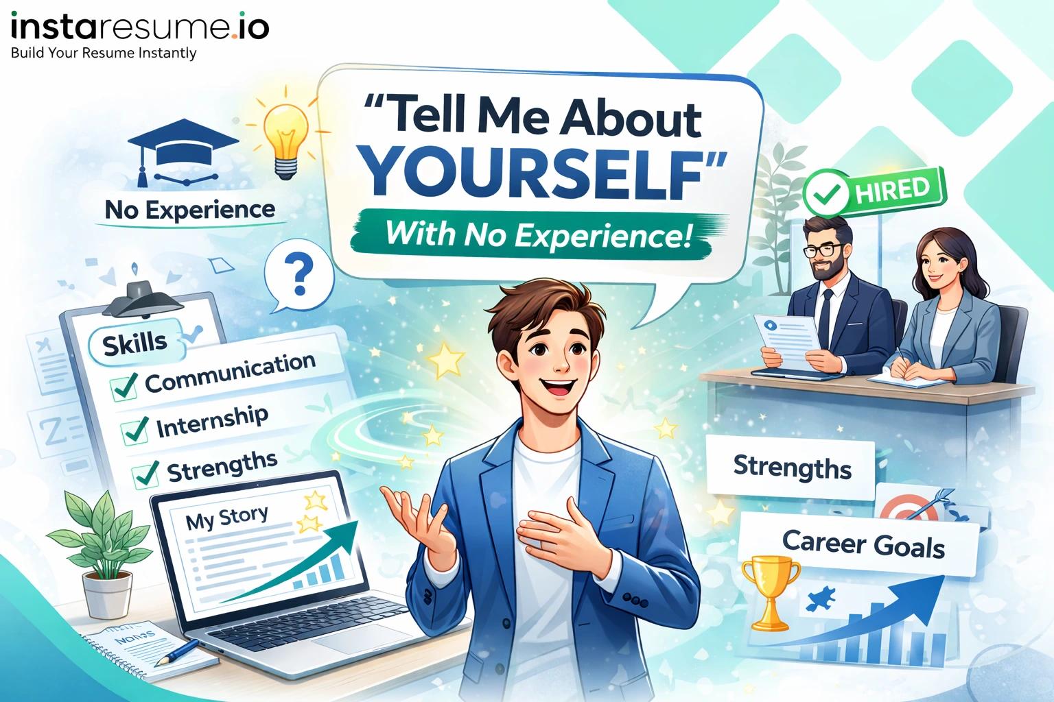 Answering "Tell Me About Yourself" with No Experience 