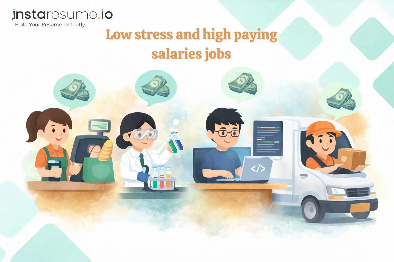 Low-Stress High-Paying Jobs in 2026