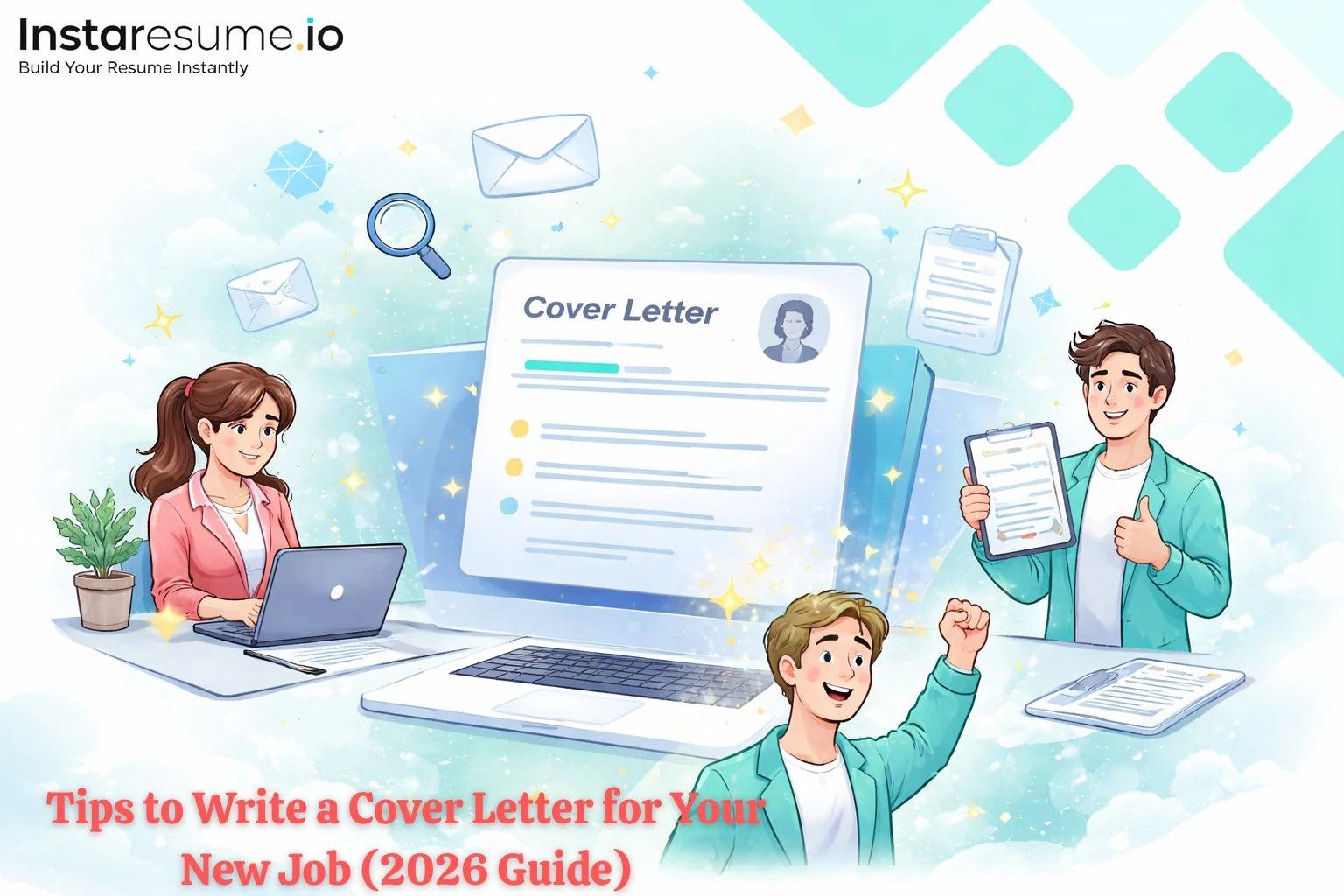 Tips to Write a Cover Letter for Your New Job (2026 Guide) | AI Cover Letter Generator