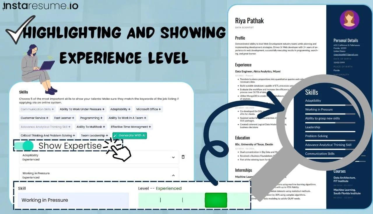 Highlighting skills on your resume