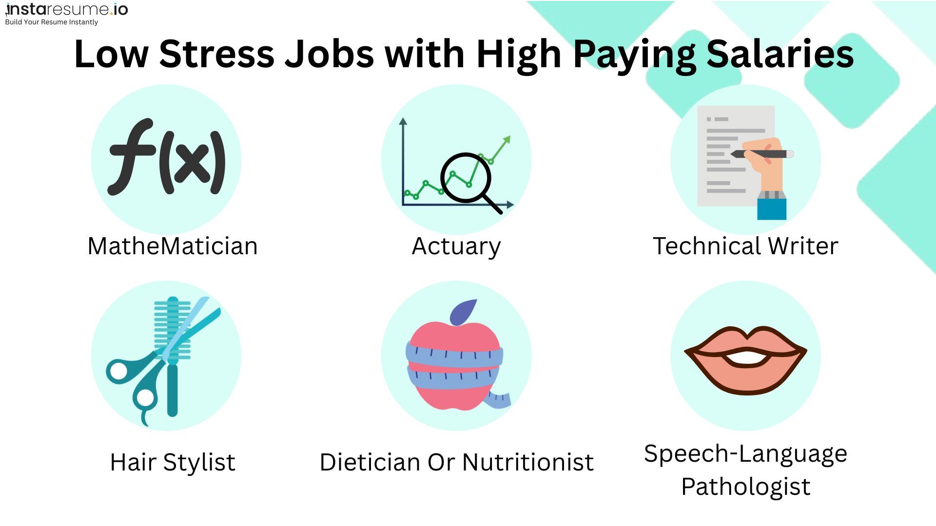 Low stress with high paying jobs