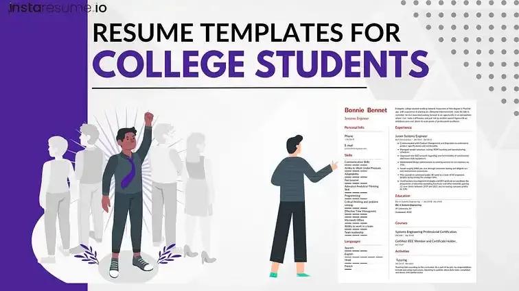 College Student Resume Templates (Free & 2026 Ready)