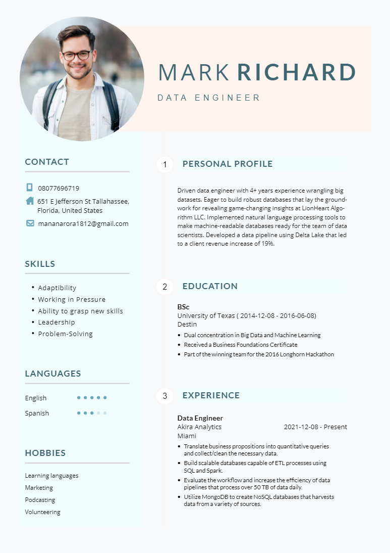 Traditional Resume Template