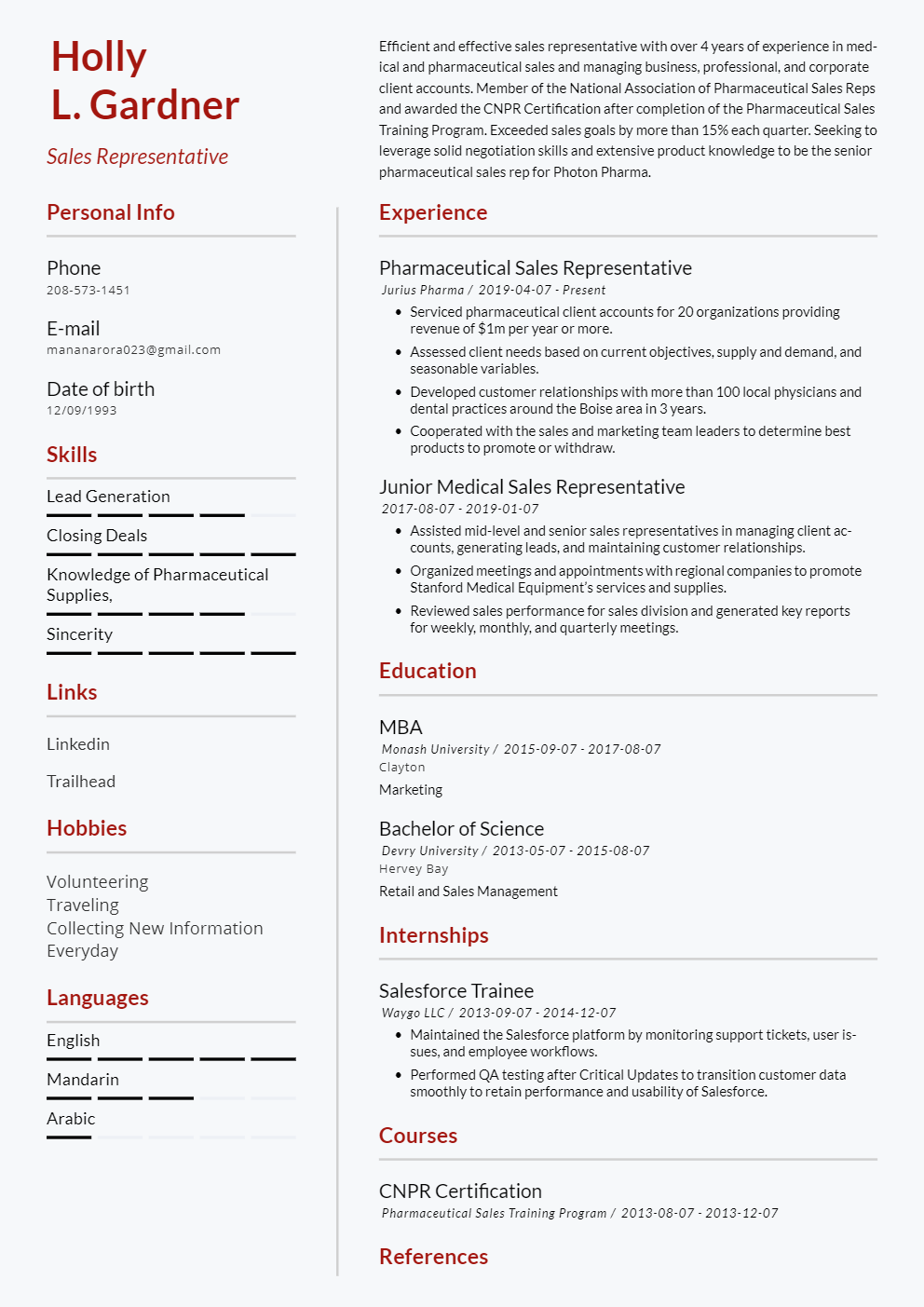 Executive Resume Template