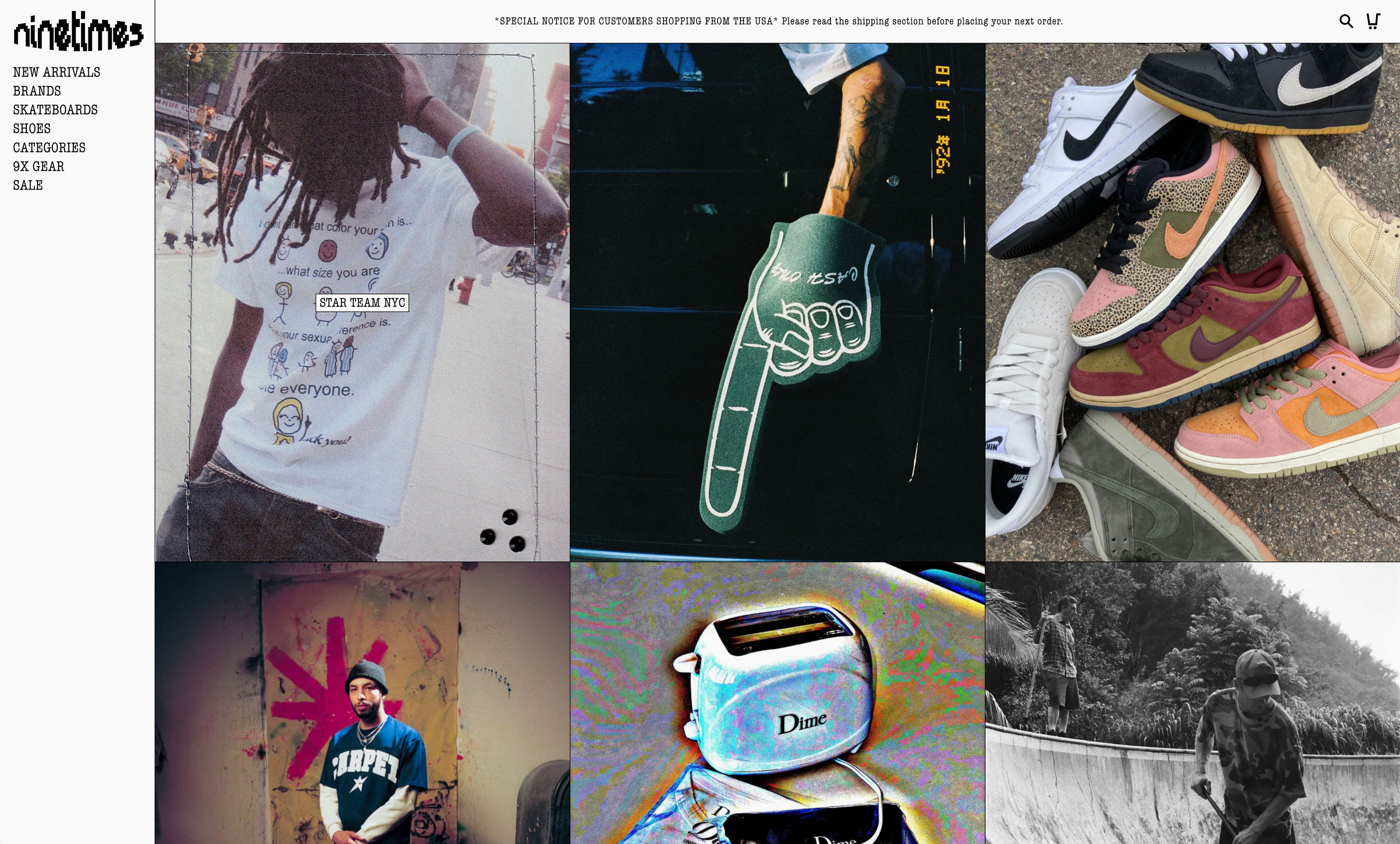 ninetimes website