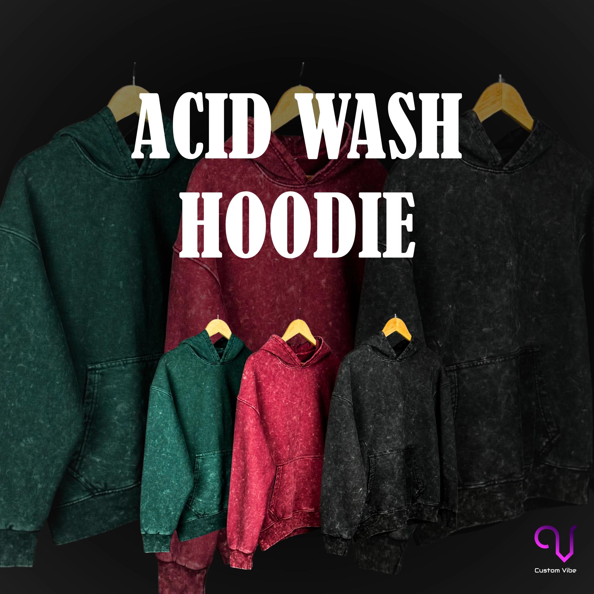 Acid Wash Hoodie