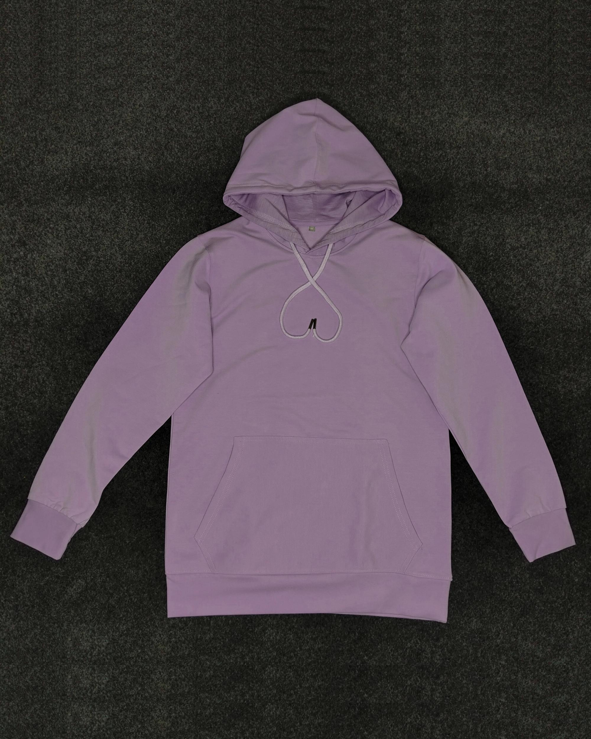Lavender Slim Fit Hoodie