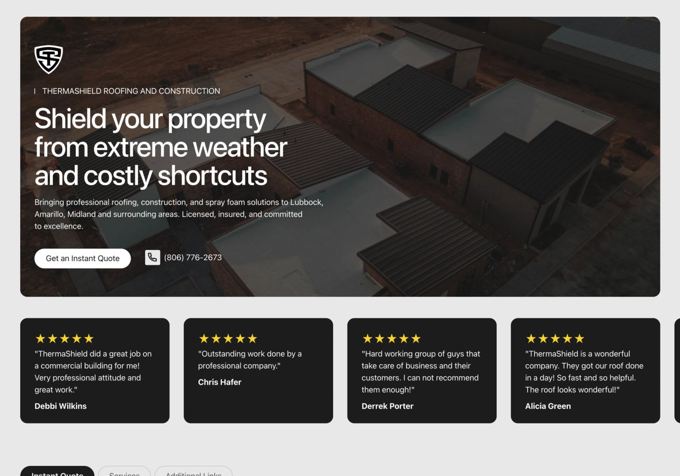 ThermaShield Website