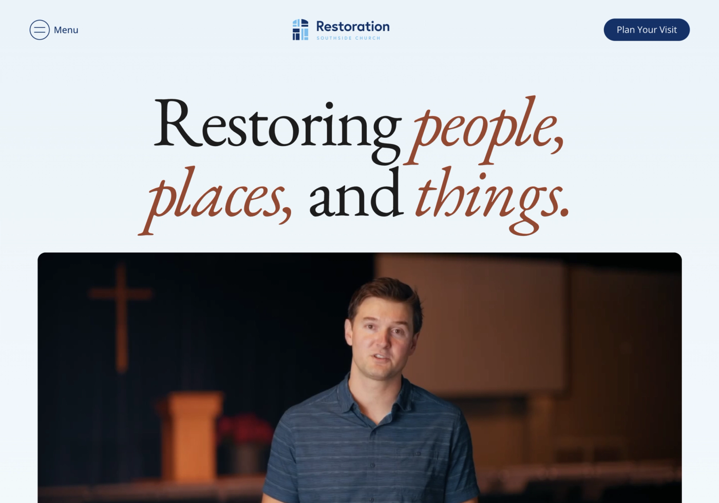 Restoration Southside Website