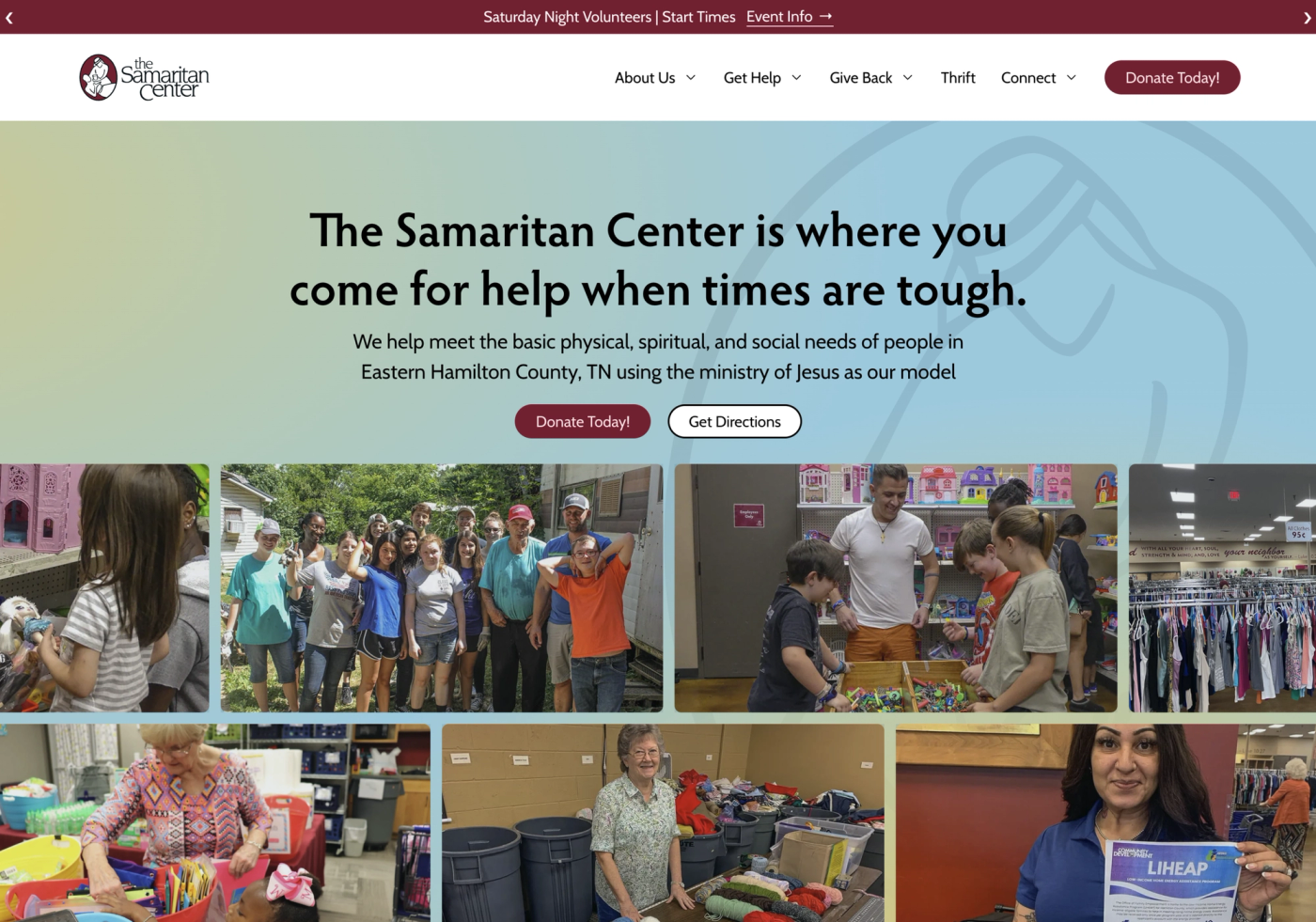 Samaritan Center Website