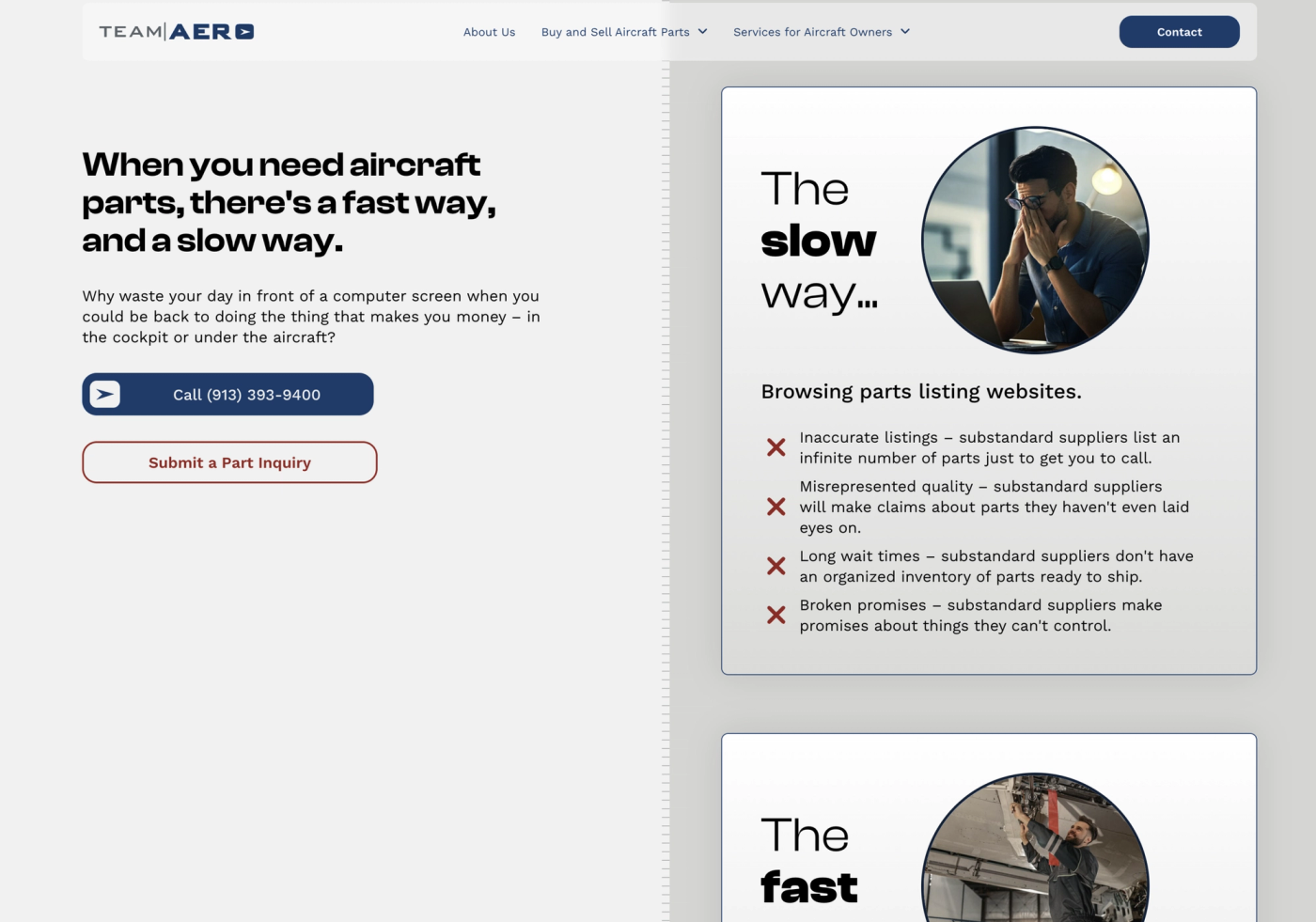 Team Aero Website
