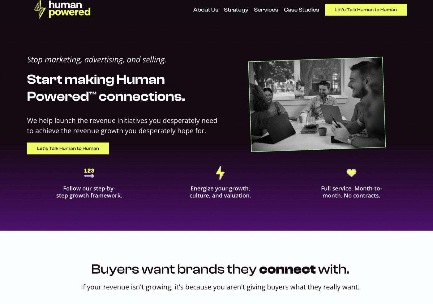 Human Powered Website