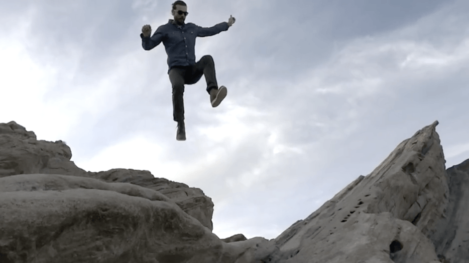 Fun with Slow Motion at Vasquez Rocks
