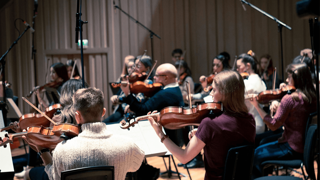 Recording Session with the Northern Film Orchestra