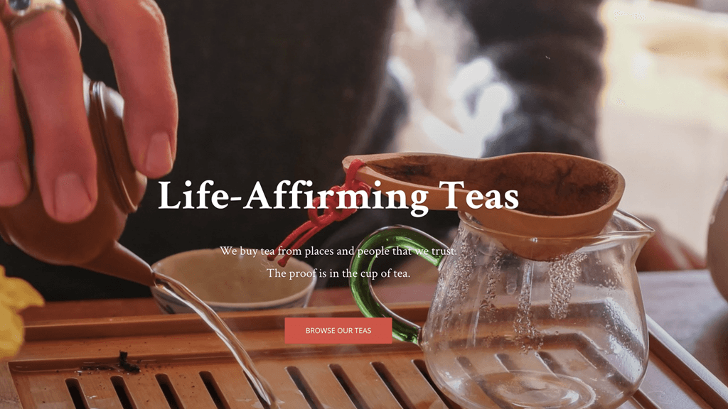 Chinese Tea for Gong Fu Service