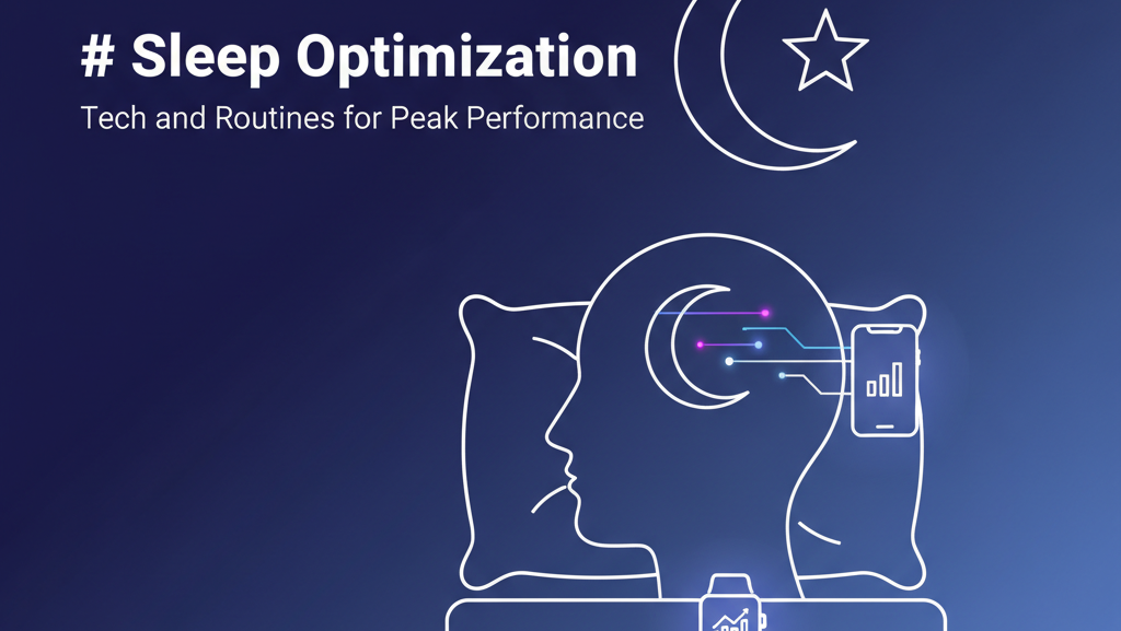 Sleep Optimization: Tech and Routines for Peak Performance