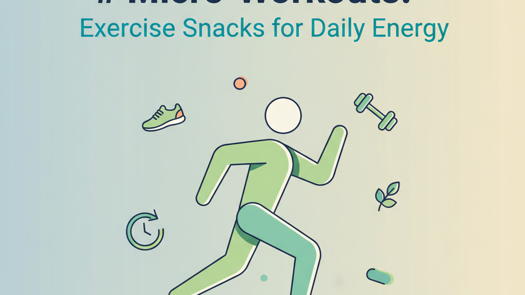 Micro-Workouts: Exercise Snacks for Daily Energy Boost