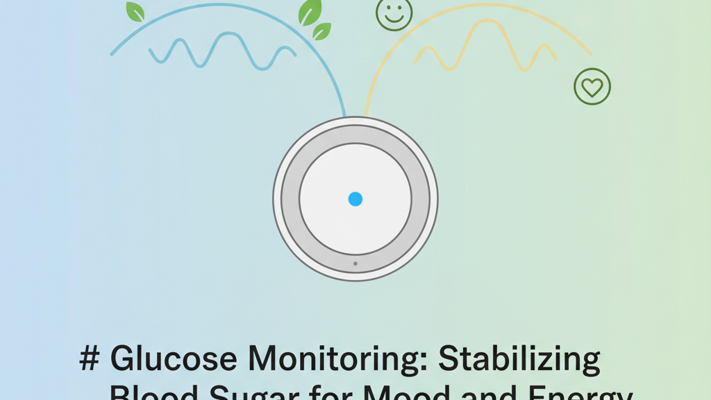 Glucose Monitoring: Stabilizing Blood Sugar for Better Mood and Energy